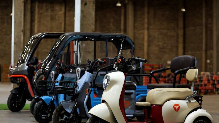 Visit to the plant of Chinese electric two-wheeler giant Yadea, in Ocoyoacac