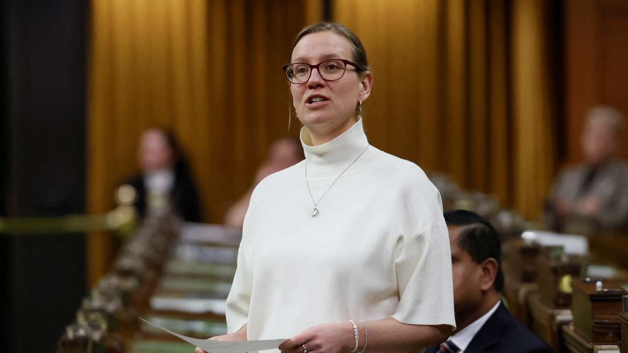Government House Leader Karina Gould delivers the Fall Economic Statement in the House of Commons on Parliament Hill in Ottawa