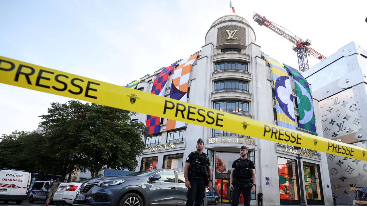 Attack next to the Champs-Elysees avenue, in Paris