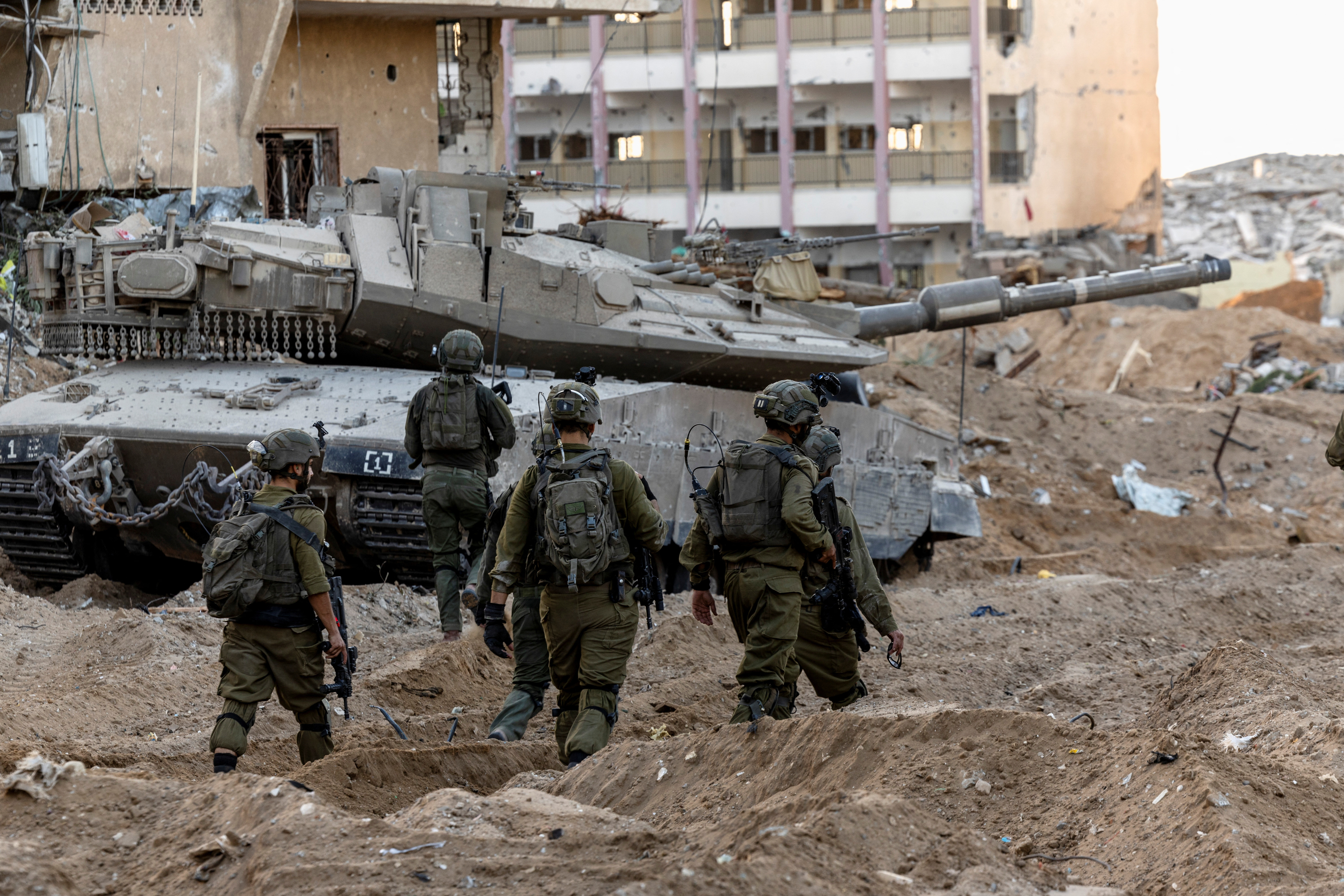 Israeli military operates in the northern Gaza Strip