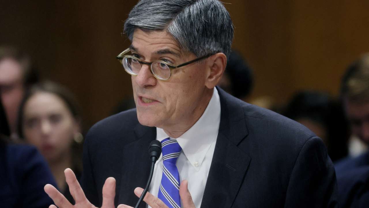 Jack Lew testifies in a Senate Foreign Relations Committee confirmation hearing for U.S. ambassador to Israel