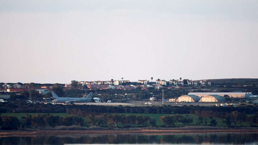 RAF Akrotiri, a British sovereign base in Cyprus that was hit by a drone early Monday, causing limited damage