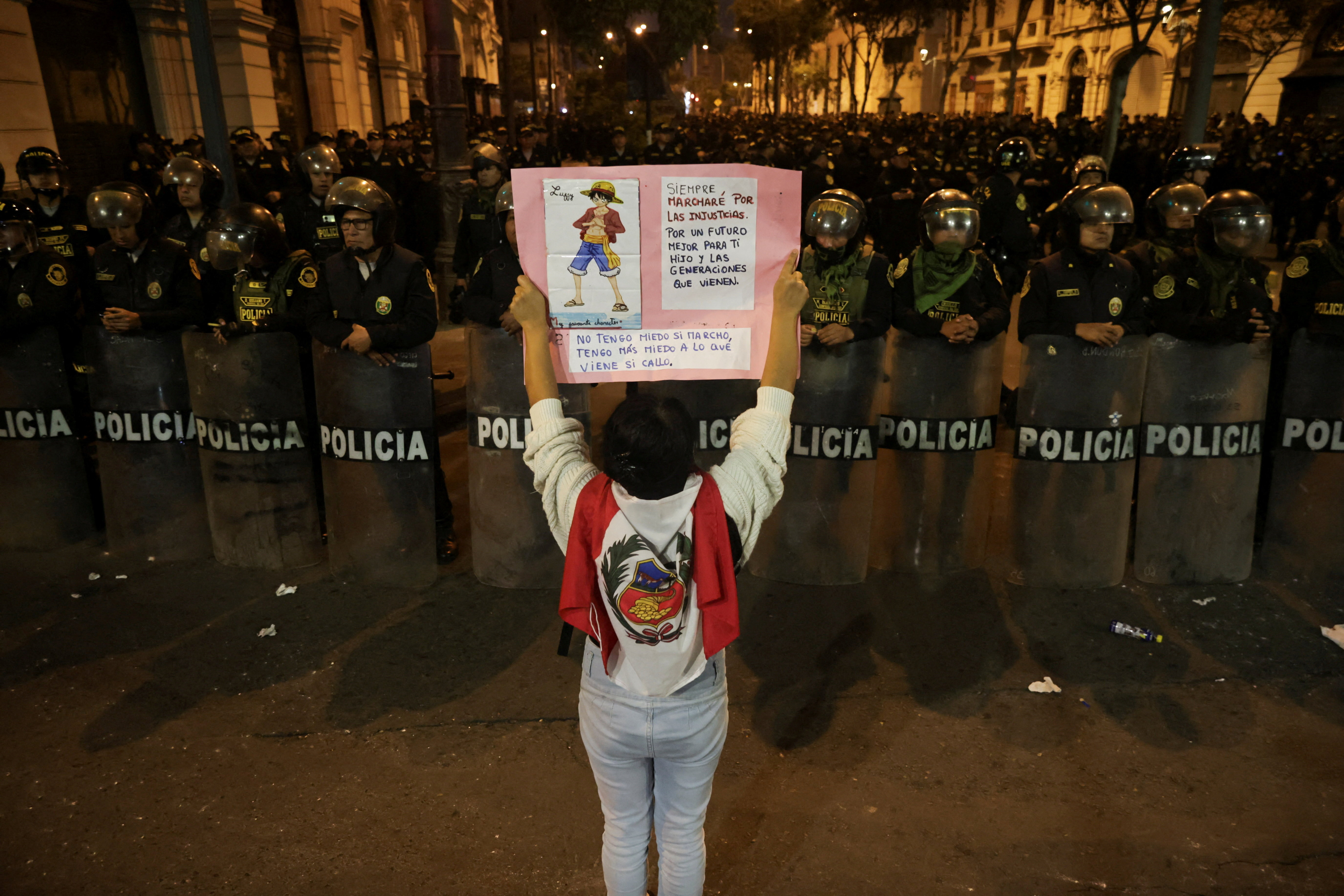 Protest against the government of Peru's President Dina Boluarte