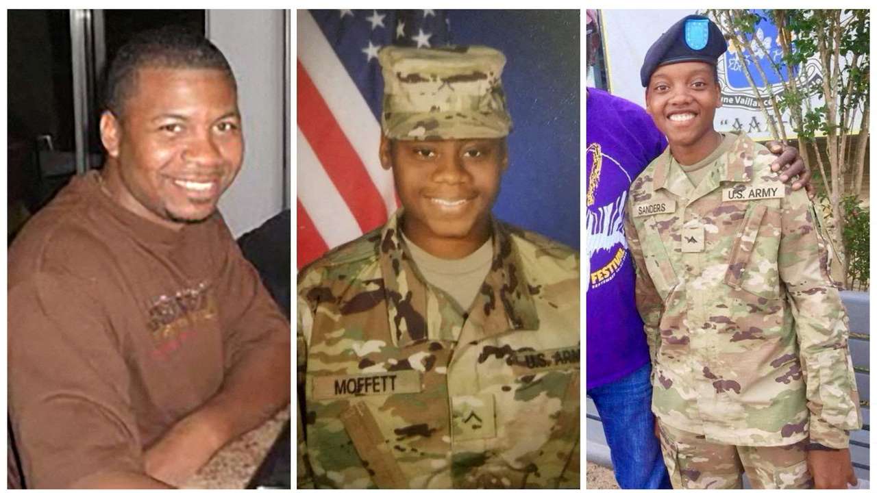FILE PHOTO: U.S. Army Reserve soldiers killed in a drone attack on an outpost in northeast Jordan