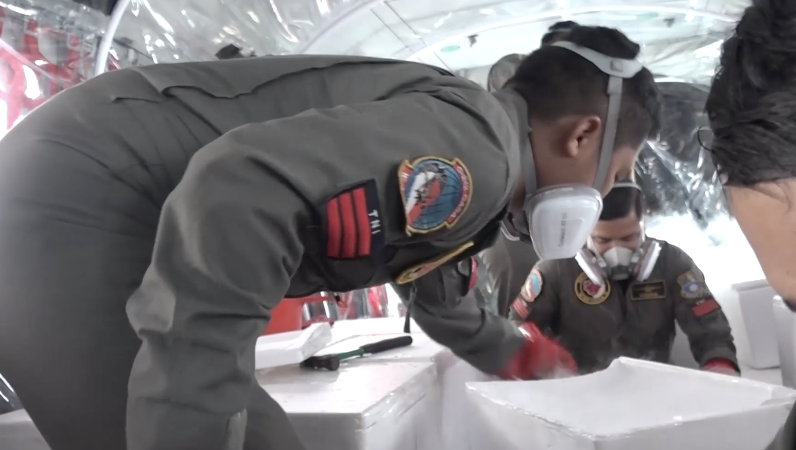 Indonesia's dry ice