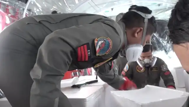 Indonesia's dry ice