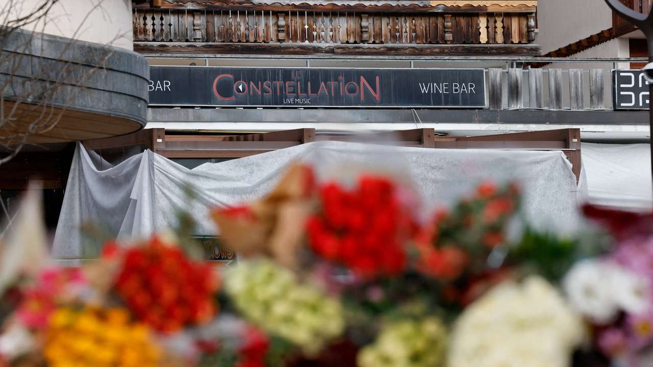 Aftermath of New Year’s Eve party fire and explosion at "Le Constellation" bar in Crans-Montana