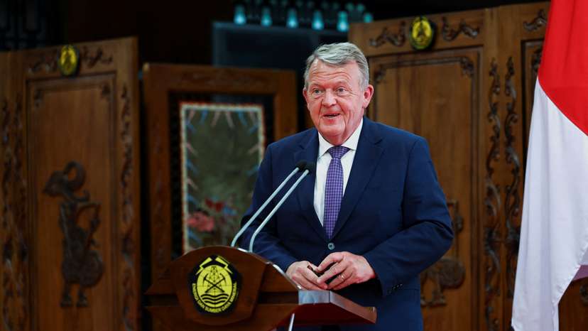 Danish Foreign Minister Lars Lokke Rasmussen visits Jakarta