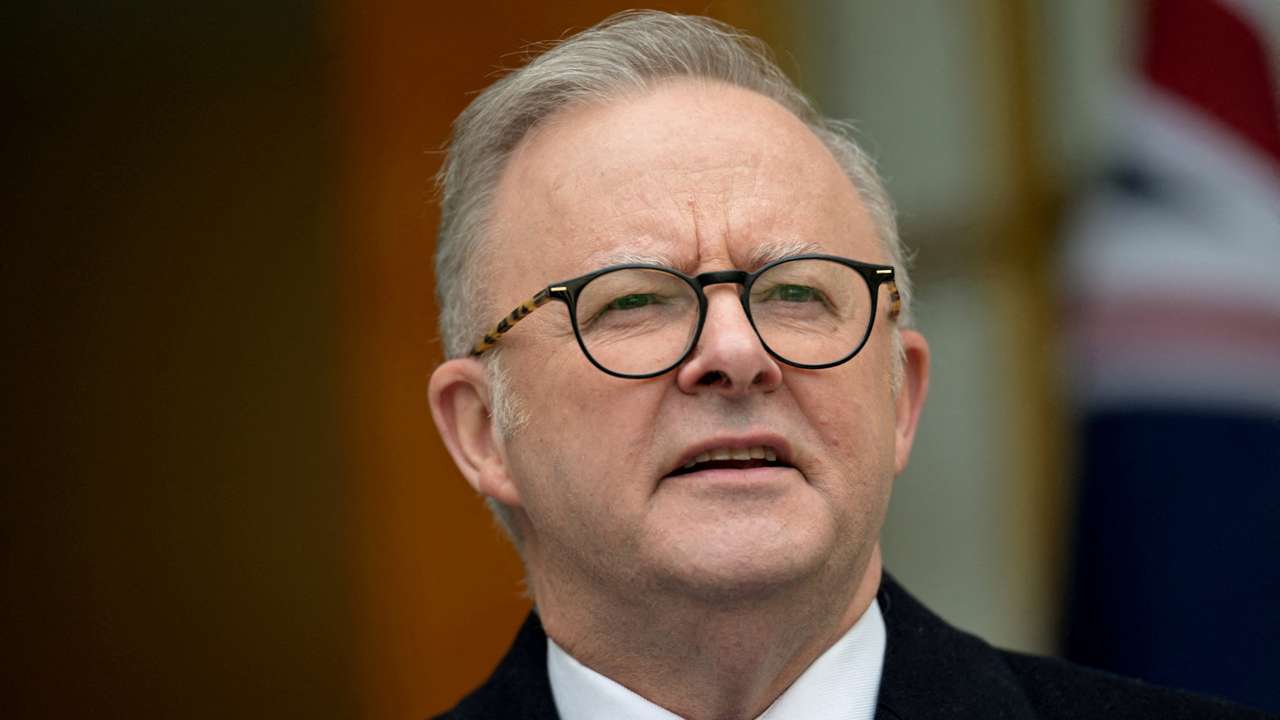 FILE PHOTO: New Zealand's Prime Minister Christopher Luxon visits Australia