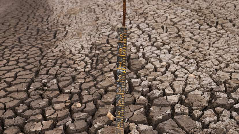 FILE PHOTO: Drought in the San Rafael reservoir in La Calera