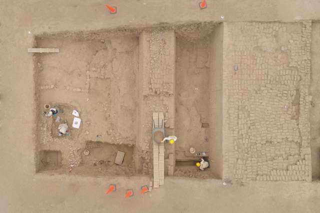 Peruvian archaeologists find the remains of wealthy pre-Inca people at ancient capital, in Trujillo