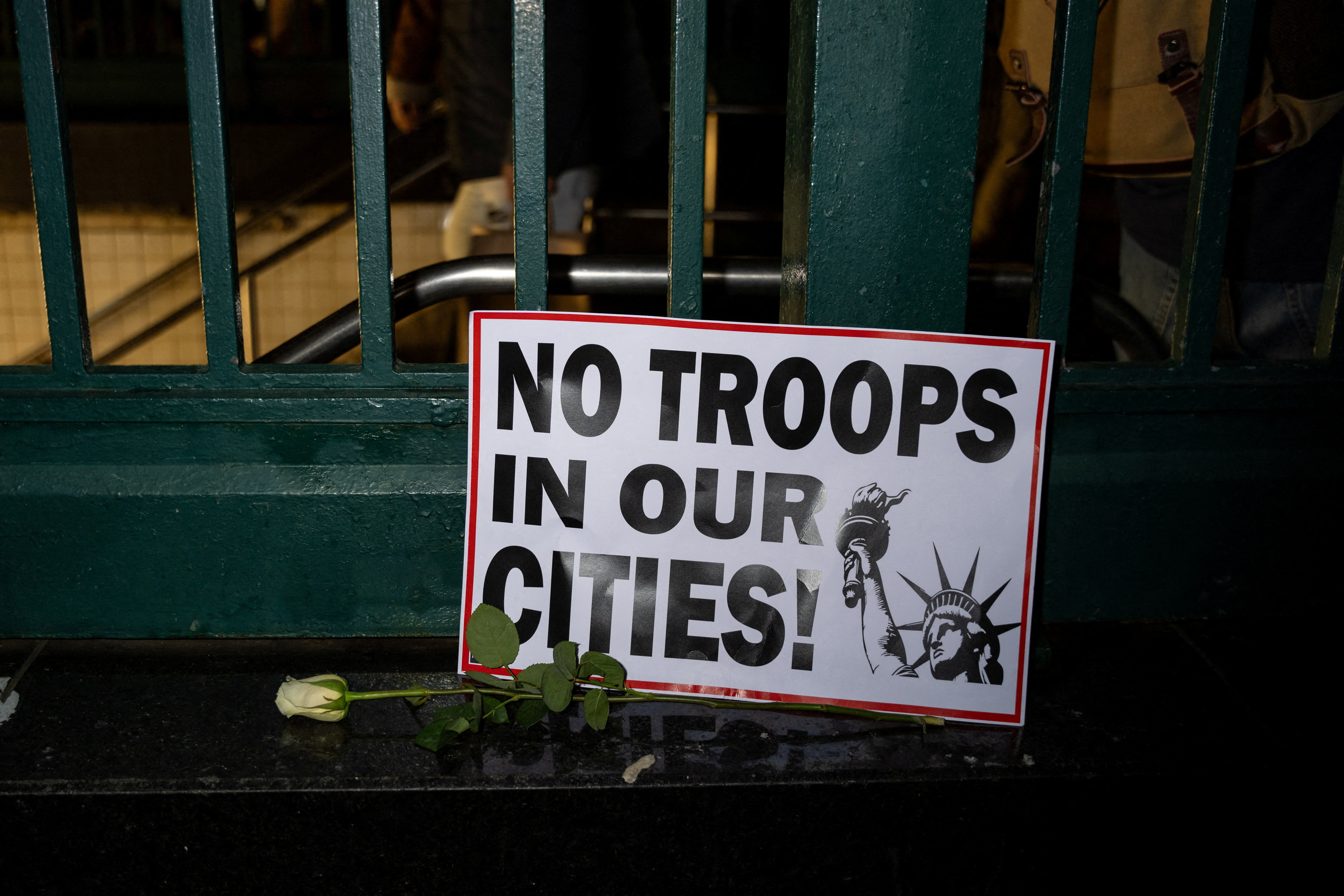 In California, ‘Batman’ speaks out against ICE