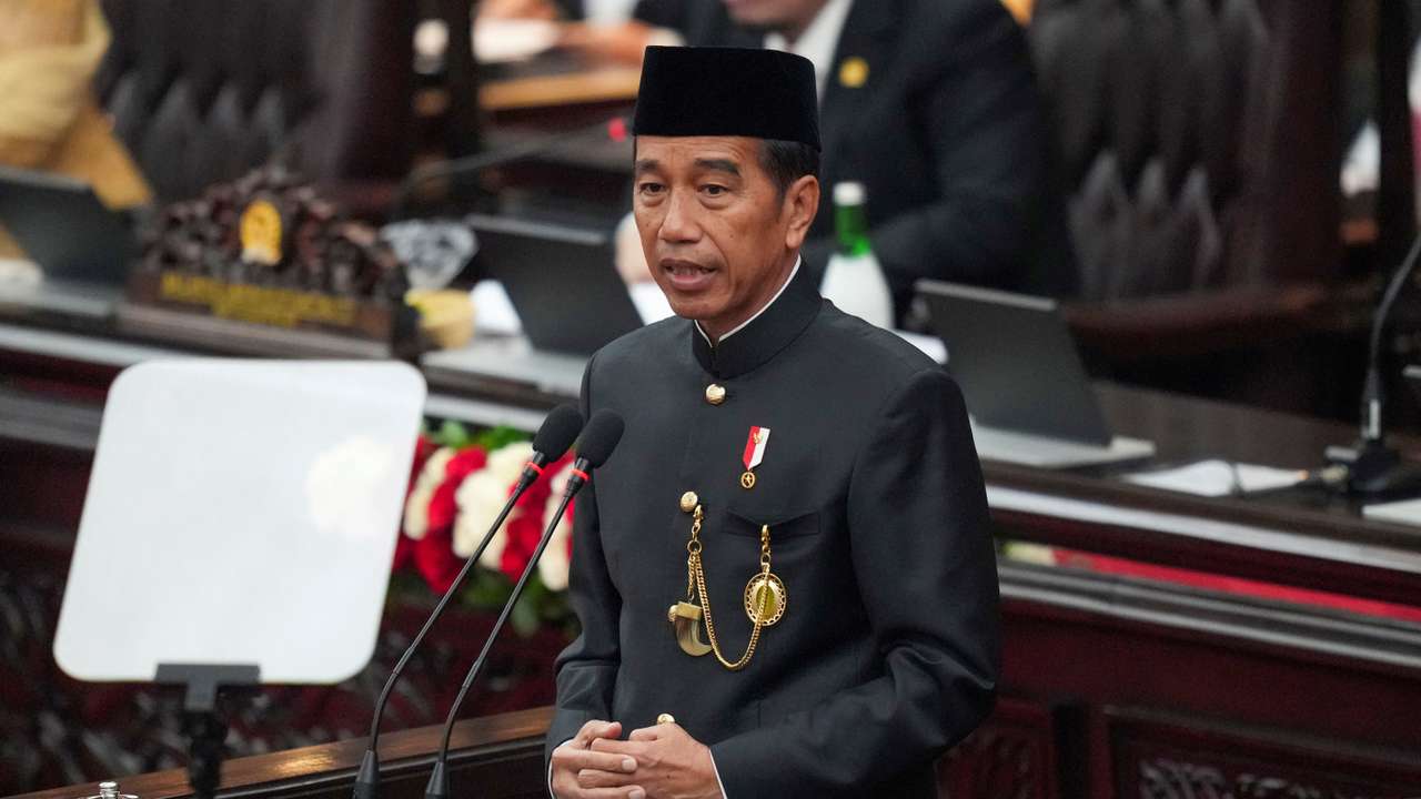 Annual State of the Nation Address, ahead of the country's Independence Day, in Jakarta