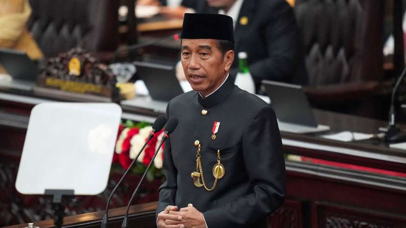 Annual State of the Nation Address, ahead of the country's Independence Day, in Jakarta