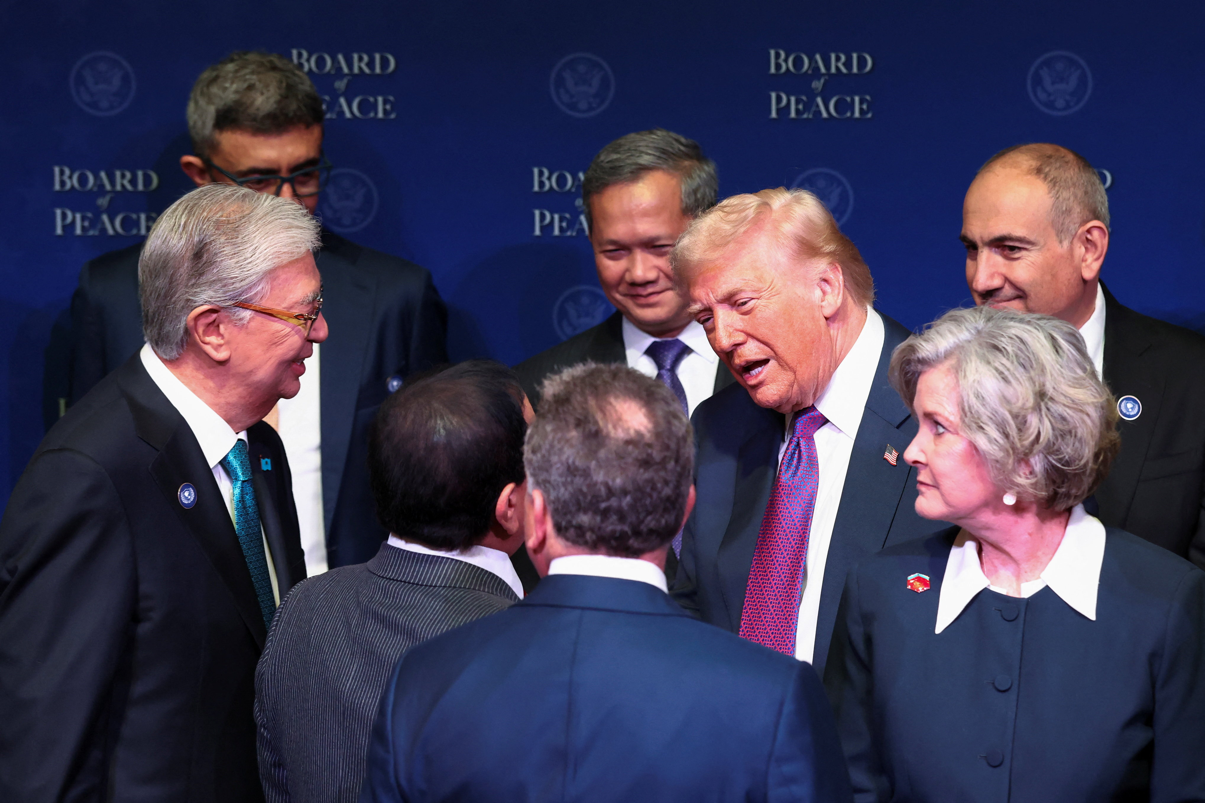 Inaugural meeting of the Board of Peace, in Washington