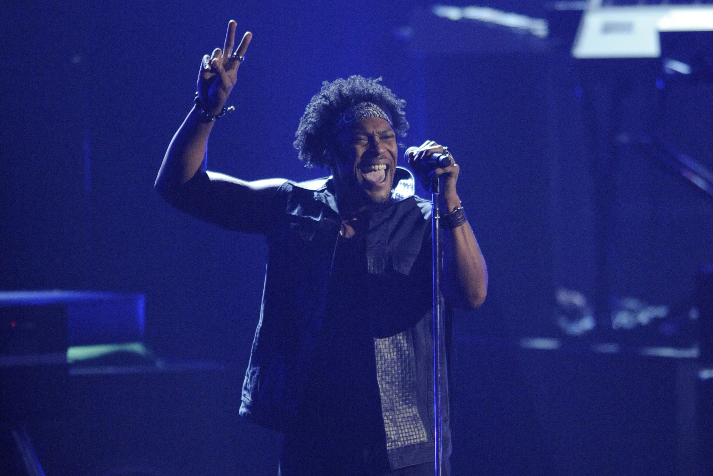 FILE PHOTO: D'Angelo performs at the 2012 BET Awards in Los Angeles