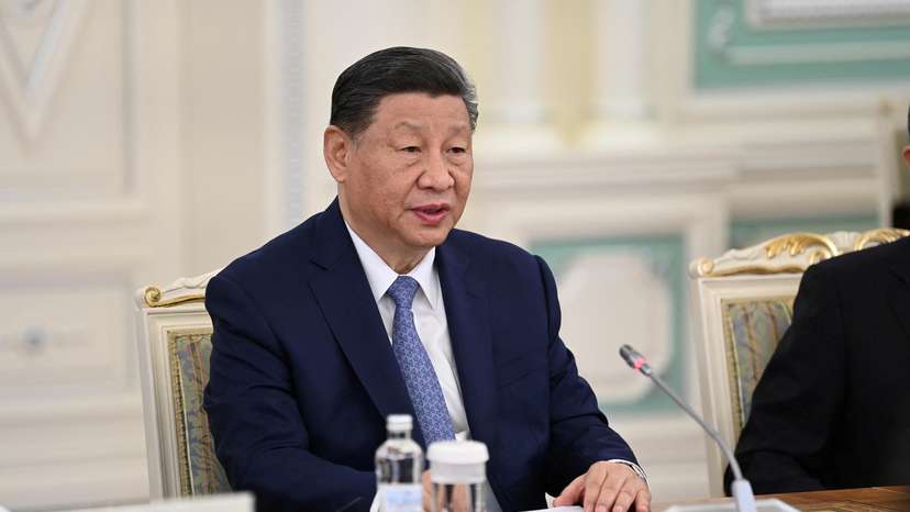 Kazakhstan's President Tokayev and China's President Xi meet in Astana