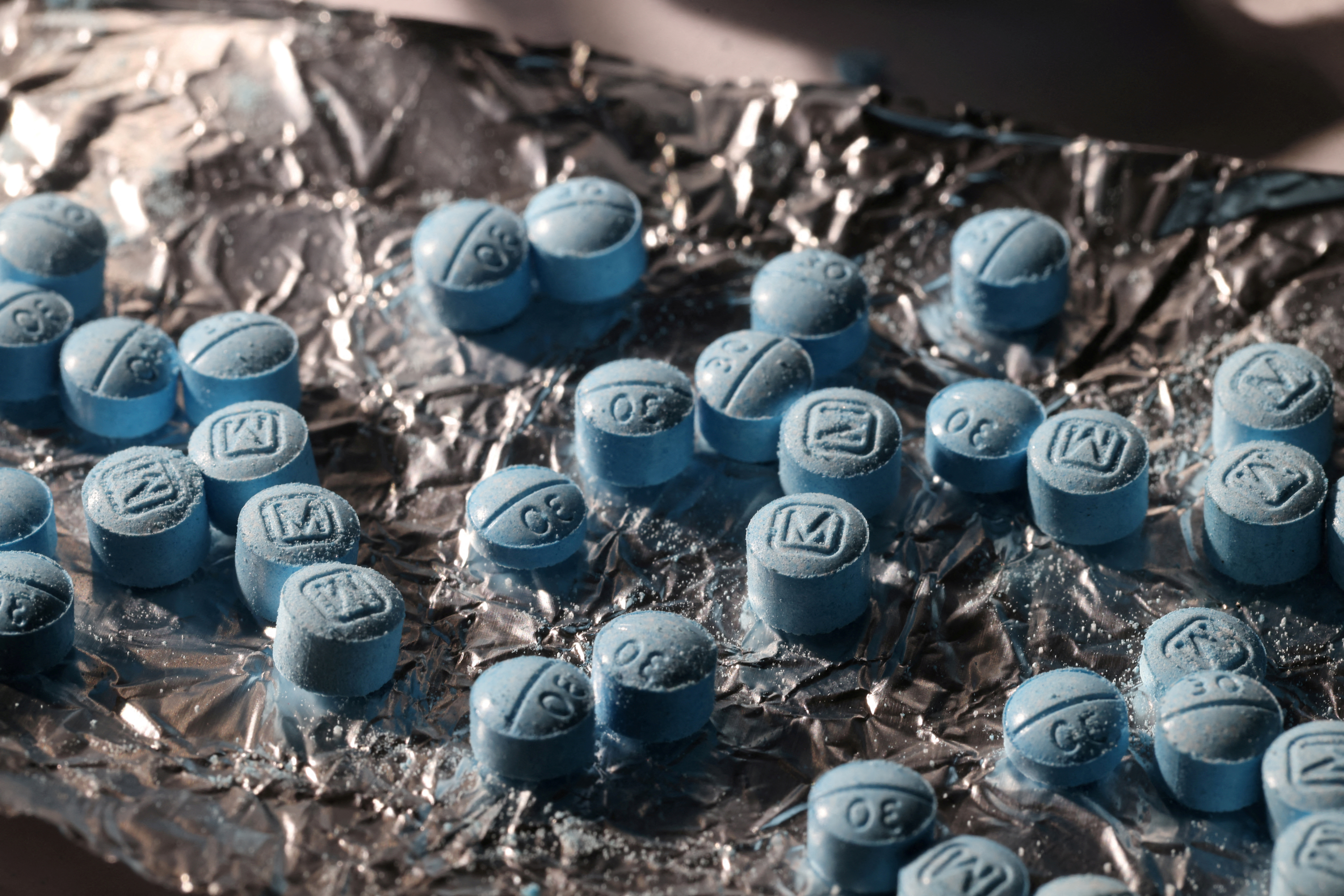 FILE PHOTO: Fentanyl precursors at Reuters' office in New York City