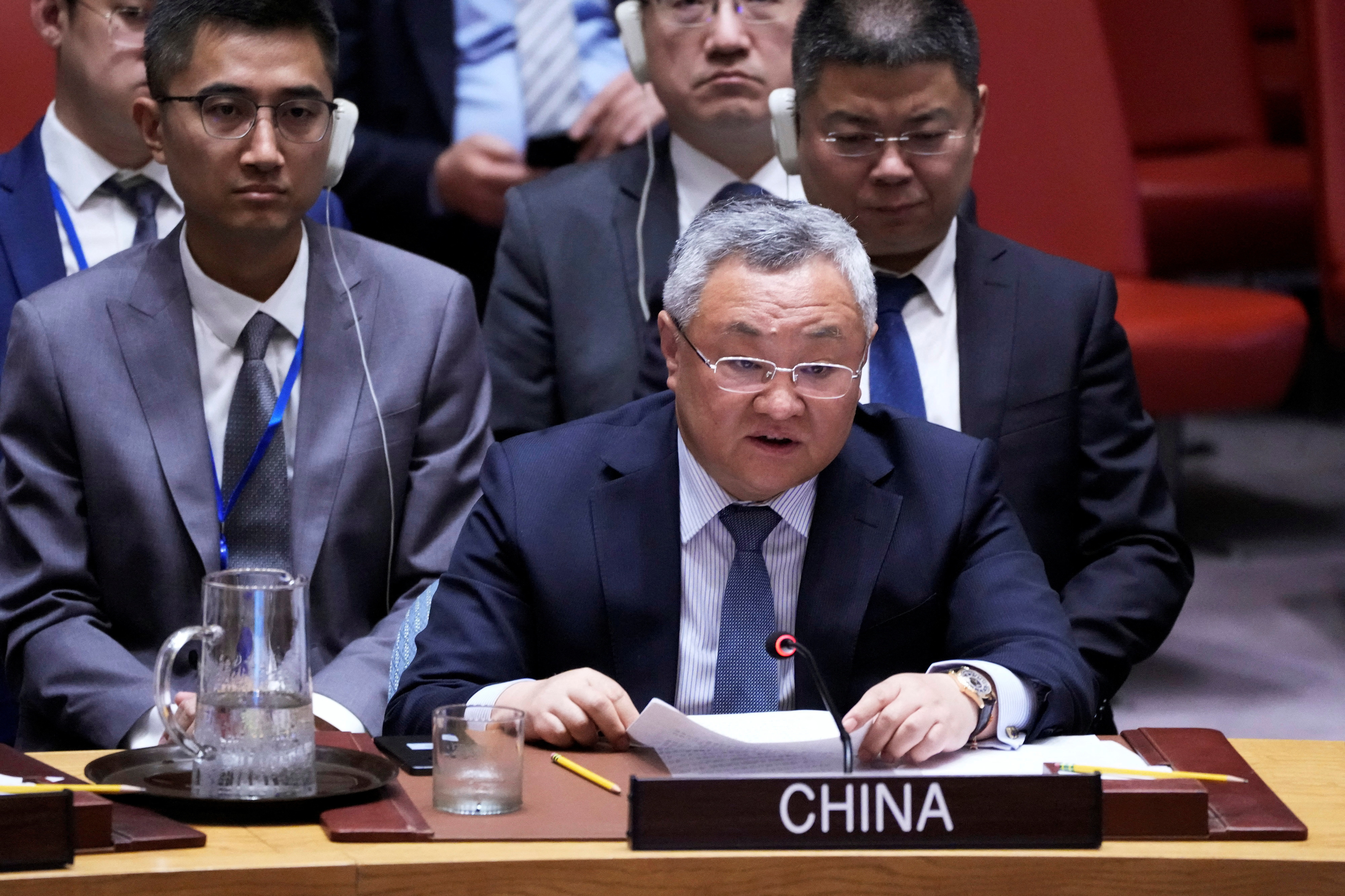 The United Nations Security Council, following Israel’s attack on Iran, at U.N. headquarters in New York