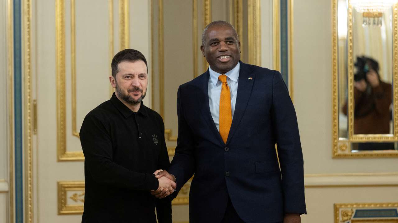 British Foreign Secretary Lammy visits Kyiv