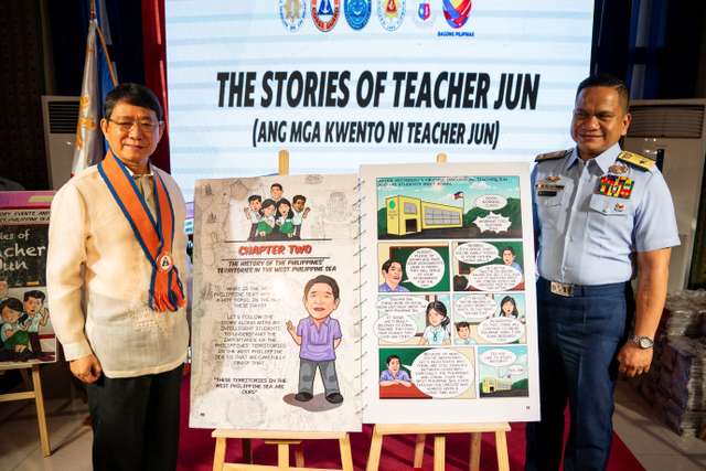 Book launch for "The Stories of Teacher Jun" , in Manila