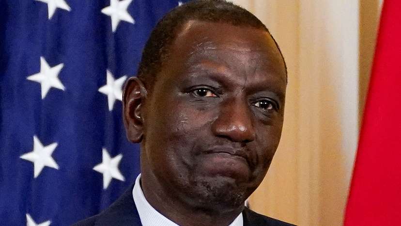 Kenyan President William Ruto visits U.S., in Washington
