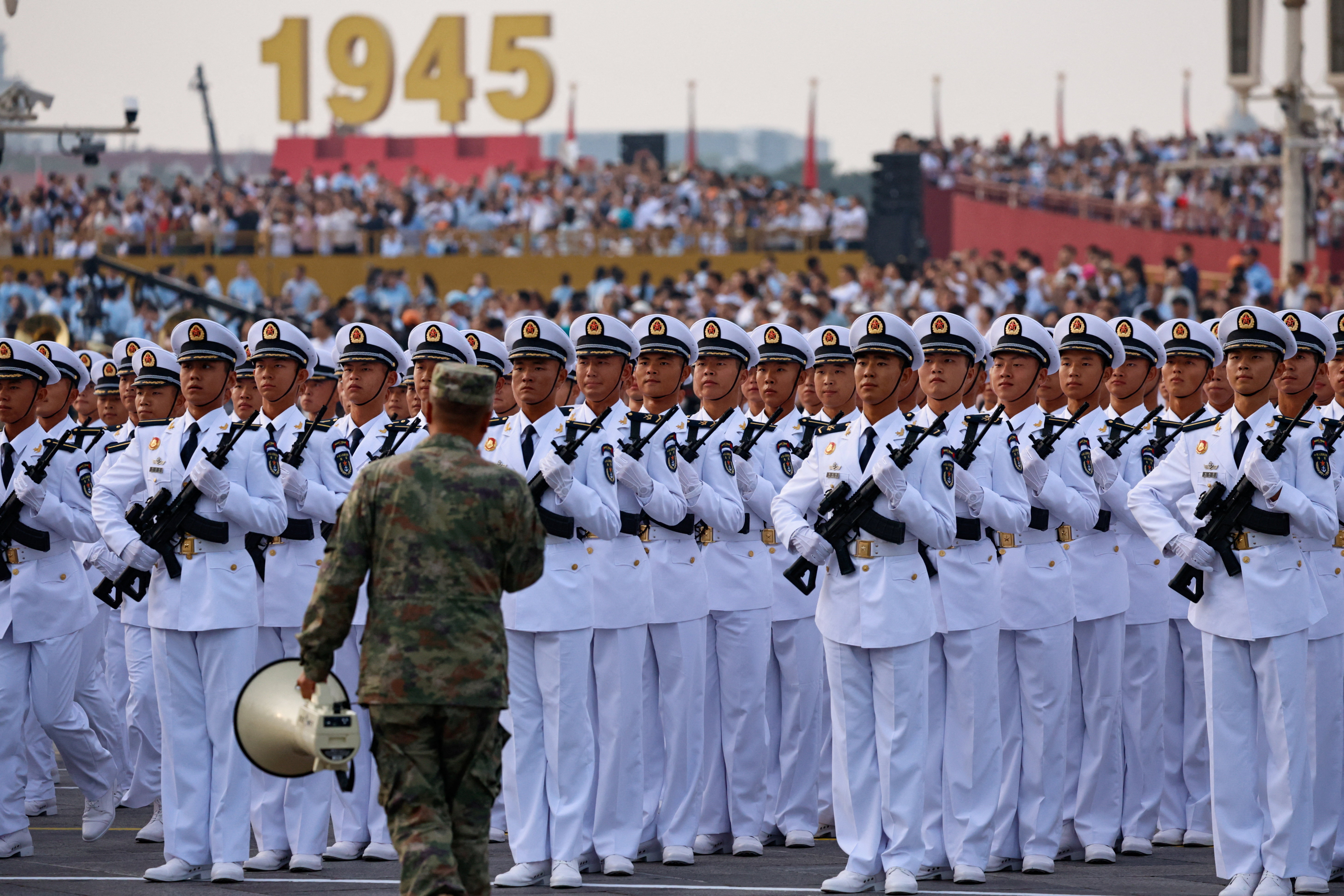 Military parade to mark the 80th anniversary of the end of World War Two, in Beijing
