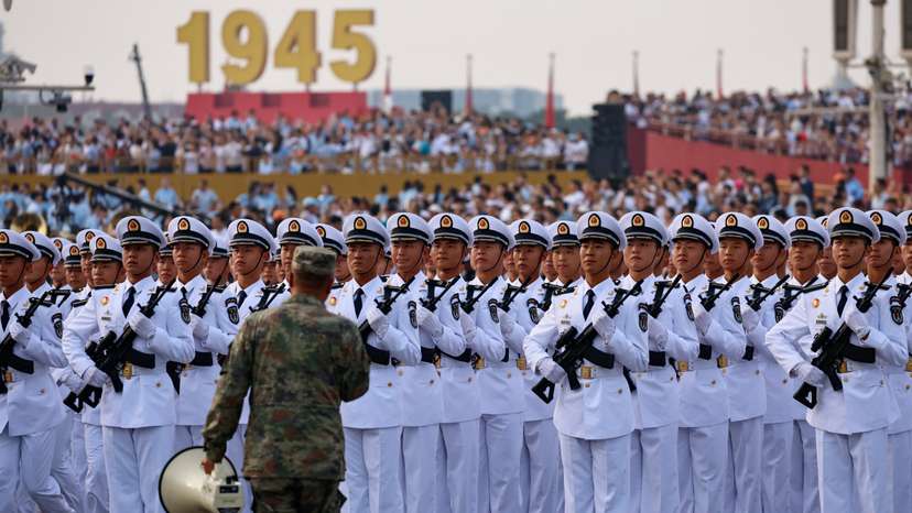 Military parade to mark the 80th anniversary of the end of World War Two, in Beijing