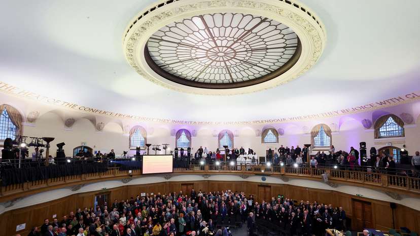 FILE PHOTO: Church of England General Synod, in London