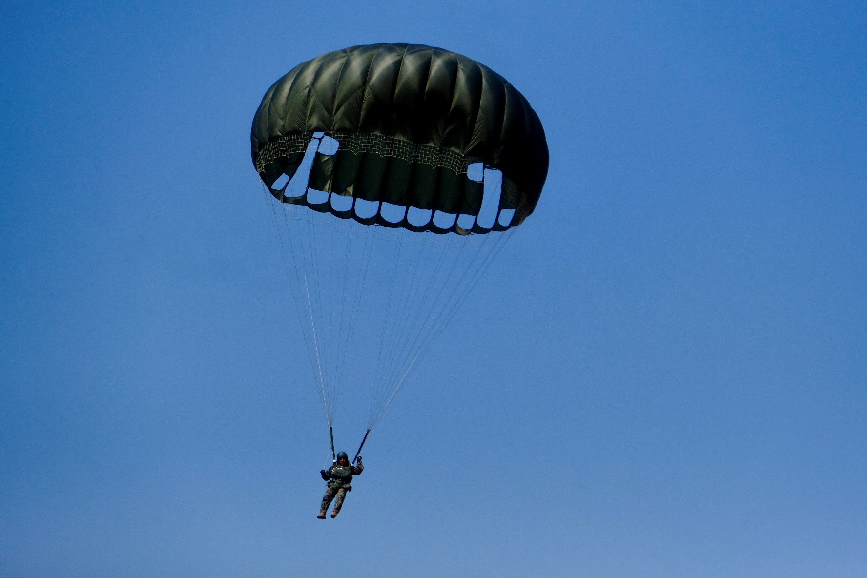 U.S. special operation team takes part in the annual joint military drills with South Korea