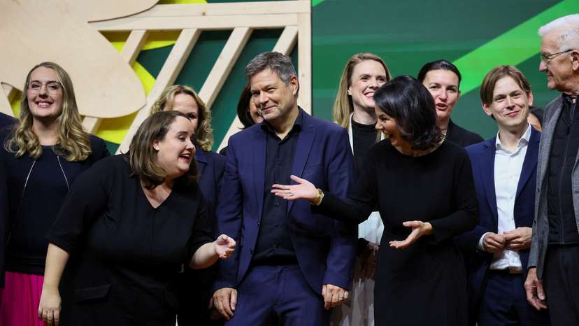 Greens party convention in Karlsruhe
