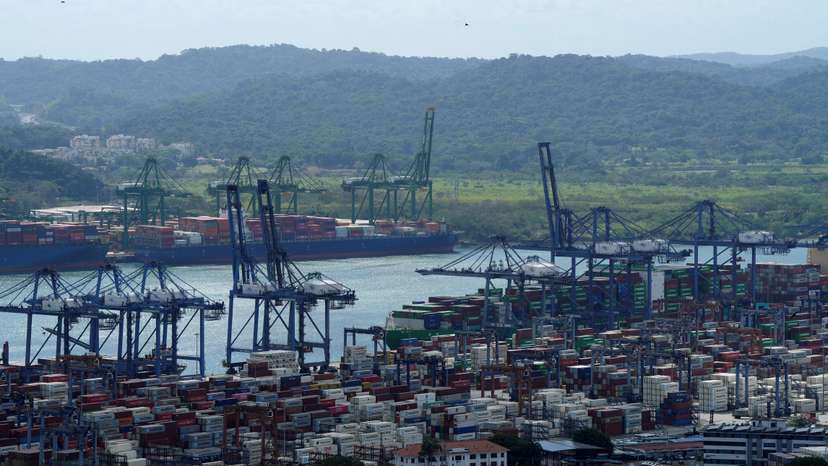 FILE PHOTO: A view of the Balboa Port
