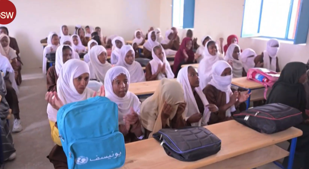 Sudan school reopens