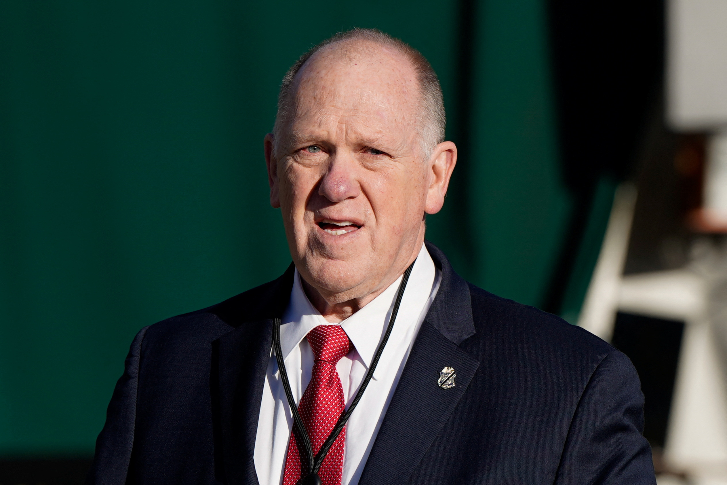Tom Homan at the White House in Washington
