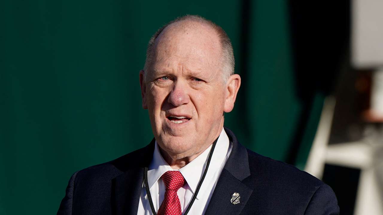Tom Homan at the White House in Washington