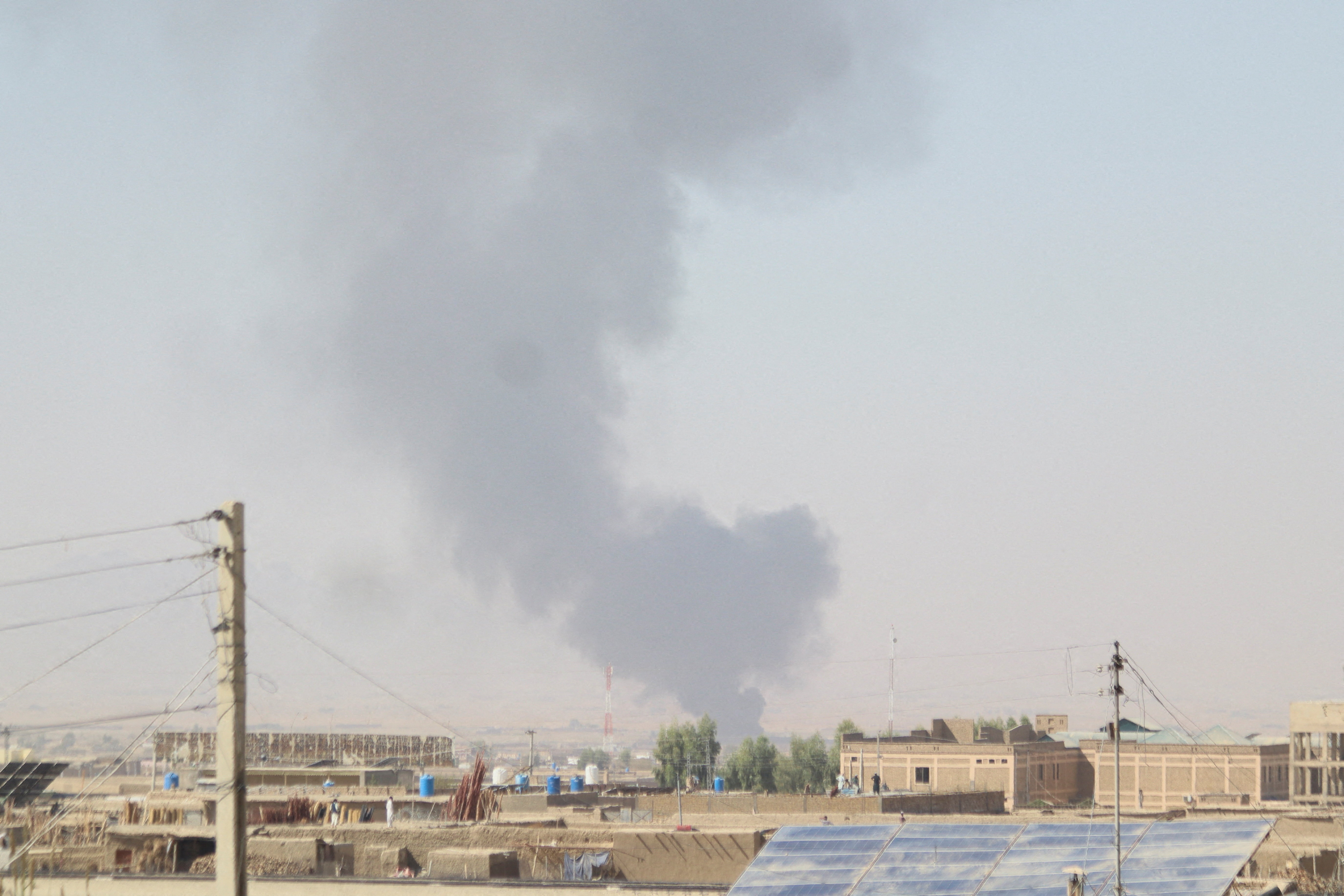 Exchanges of fire between Pakistani and Afghan forces, in Chaman