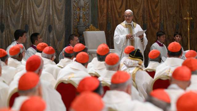 Pope Leo XIV conducts Mass in the Sistine Chapel at the Vatican