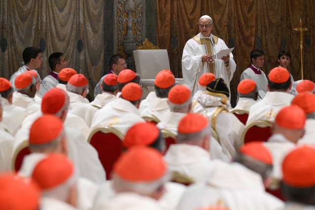 Pope Leo XIV conducts Mass in the Sistine Chapel at the Vatican