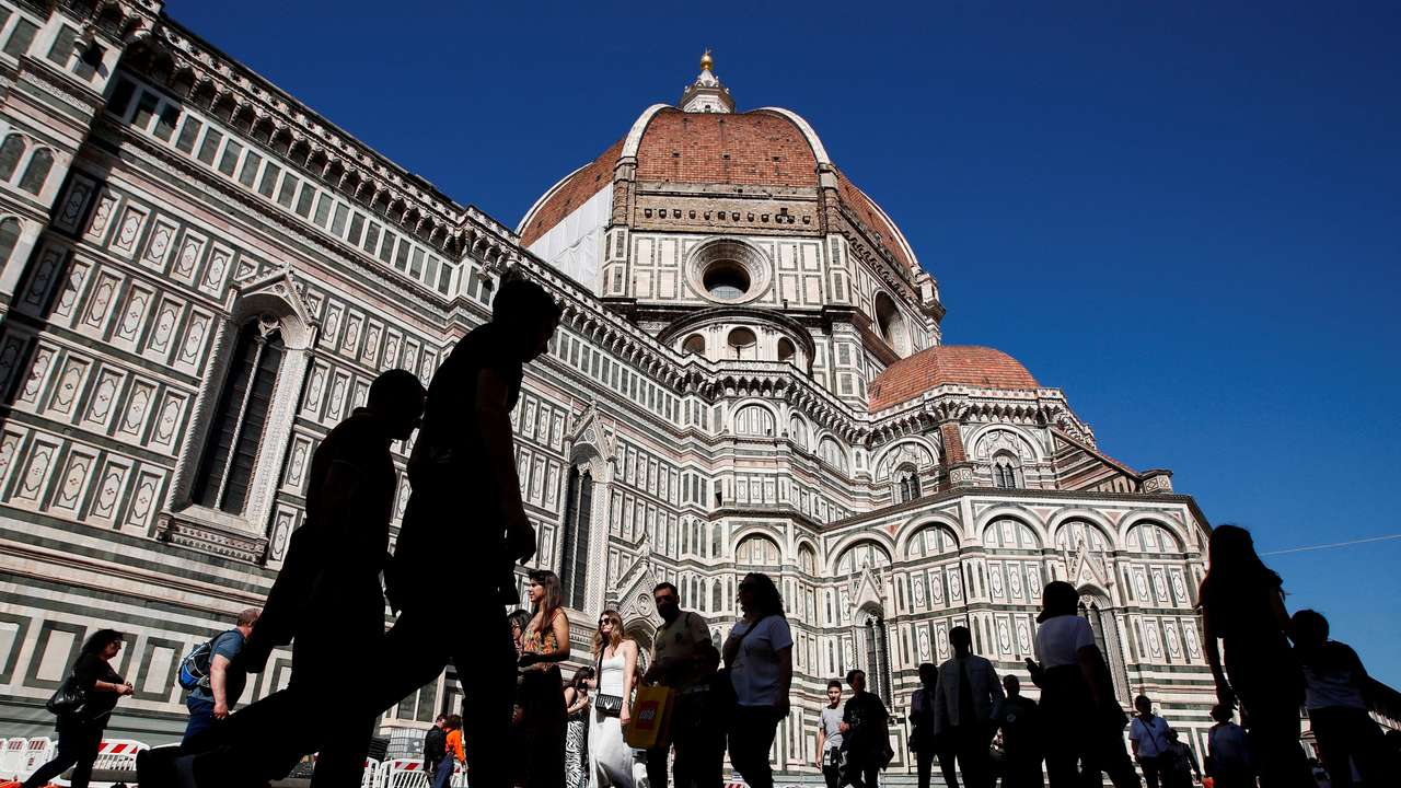 FILE PHOTO: Mass tourism in Italy