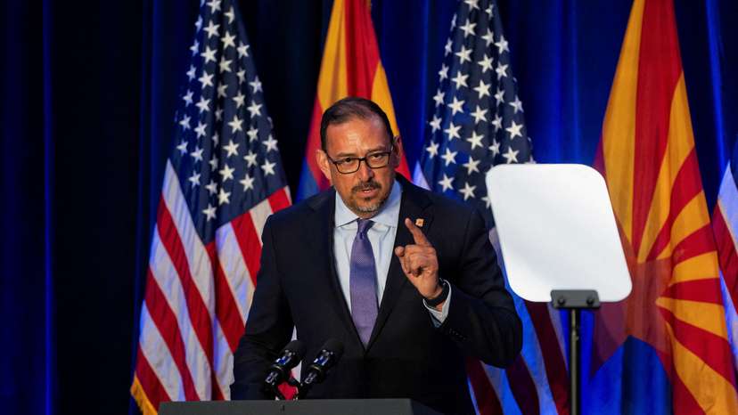 FILE PHOTO: Arizona Secretary of State Adrian Fontes