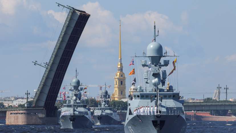 Russia marks Navy Day