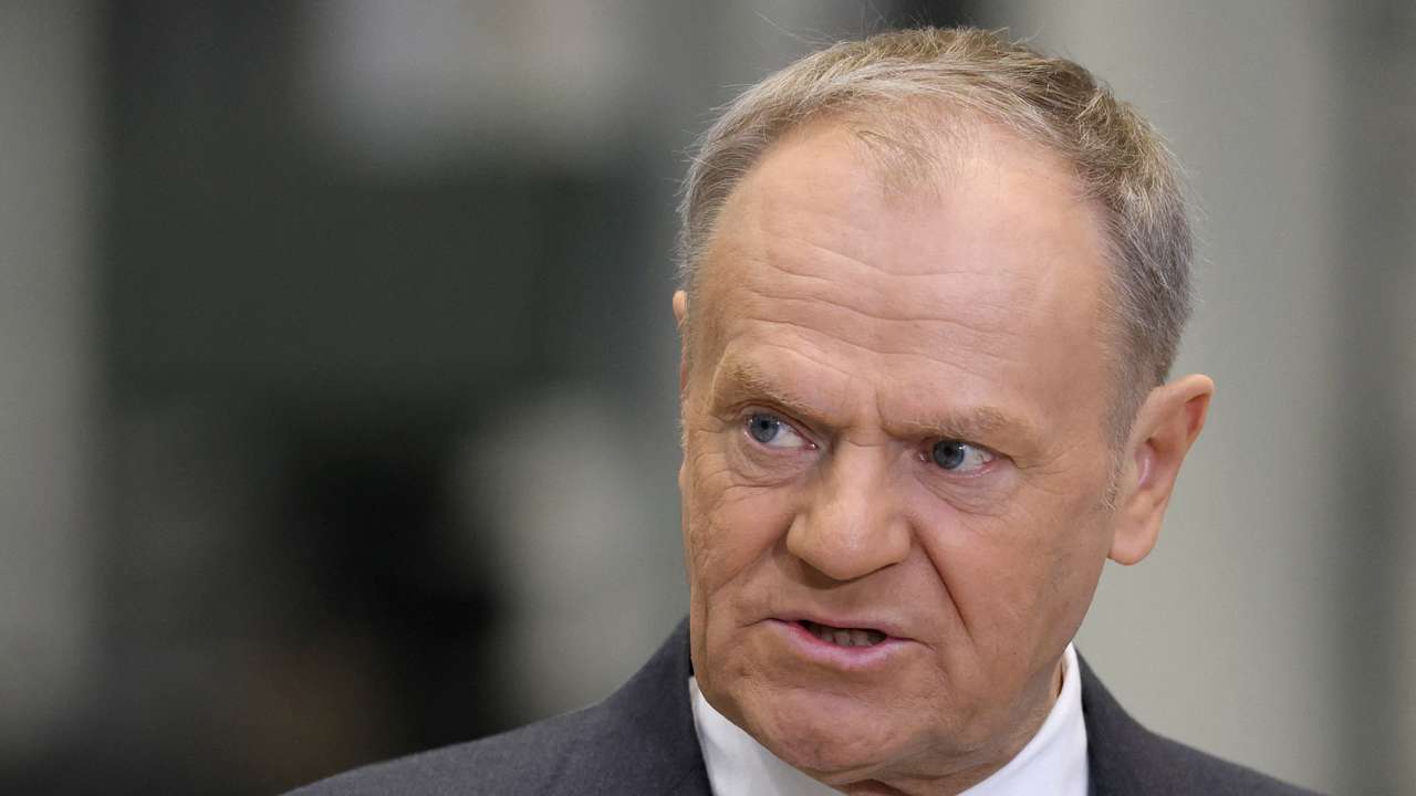 FILE PHOTO: Polish counter-UAV system SAN during a presentation in Kobylka