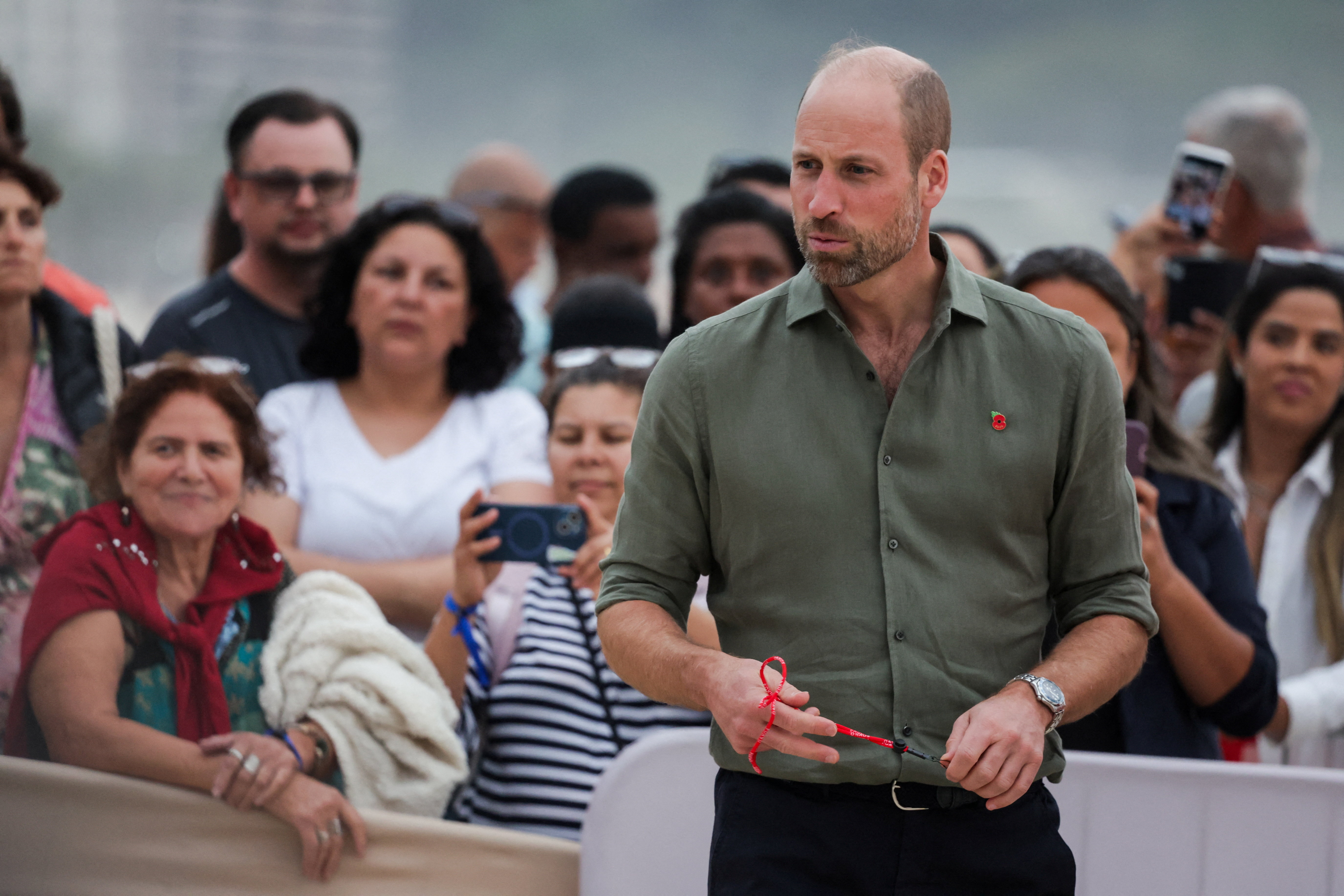 Britain's Prince William visits Brazil