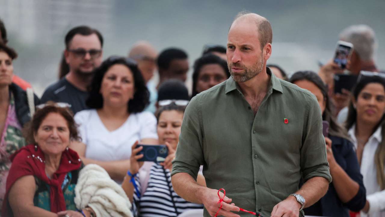 Britain's Prince William visits Brazil
