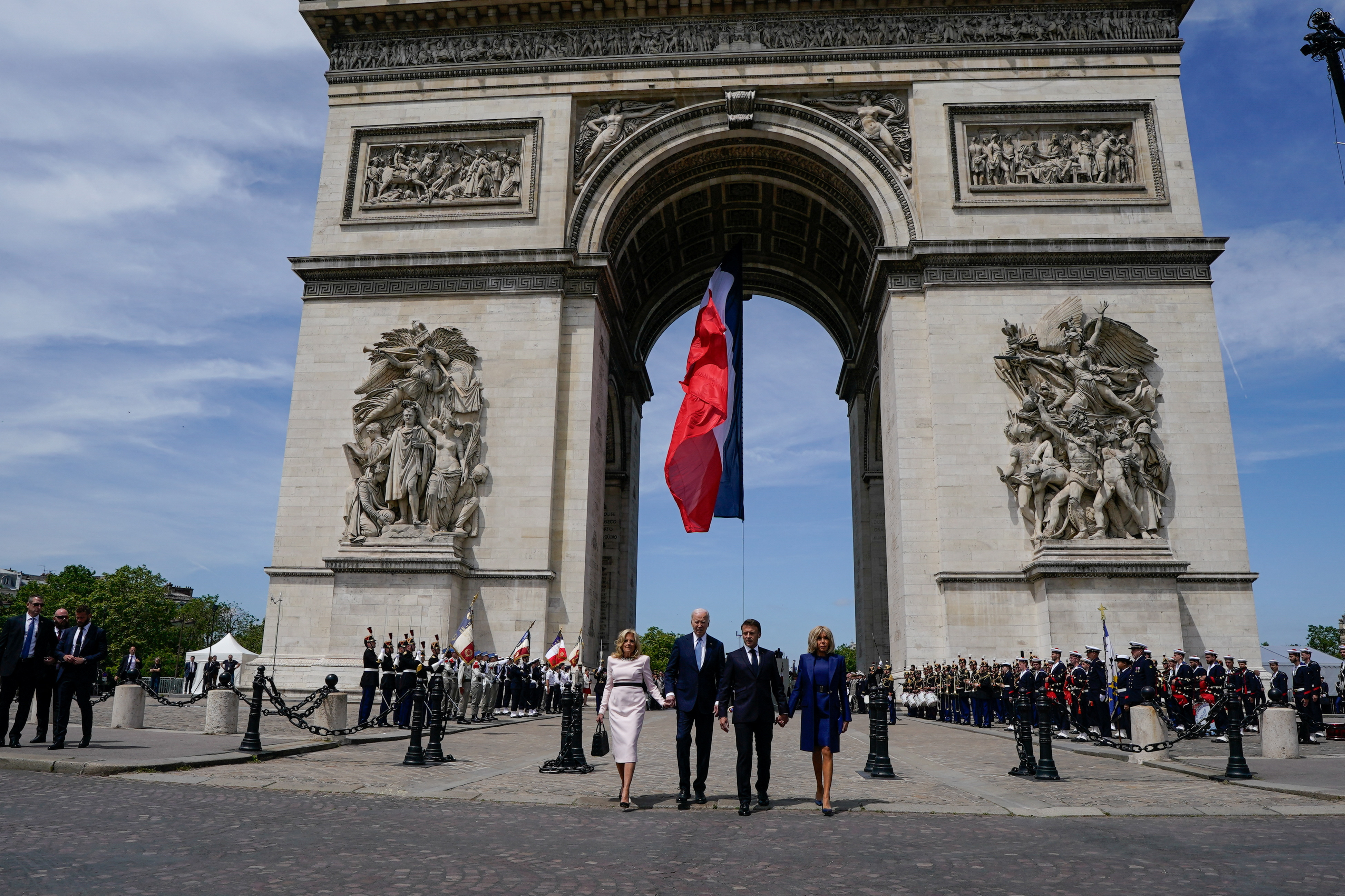 U.S. President Biden visits France