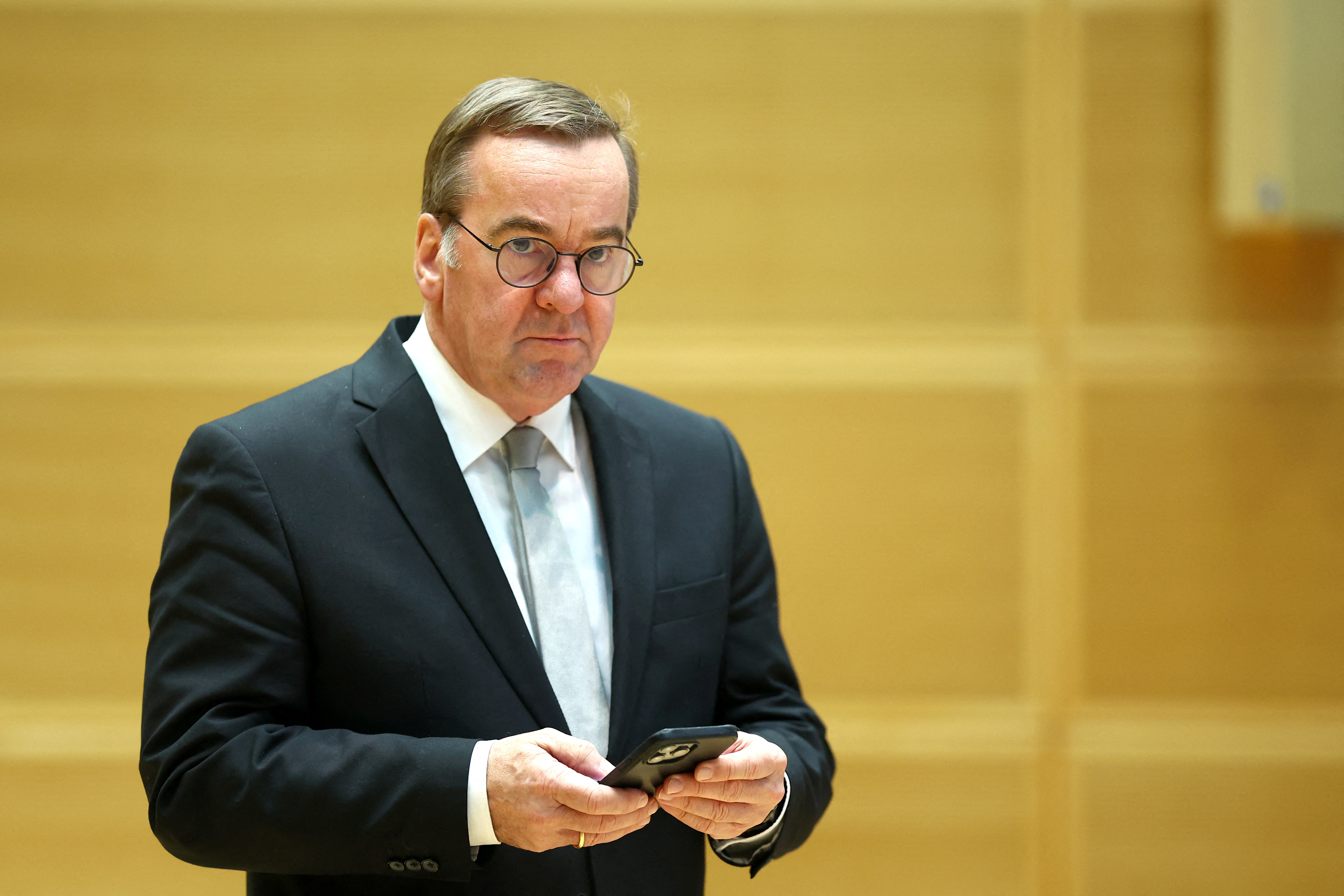 Germany's Social Democrats board meeting in Berlin
