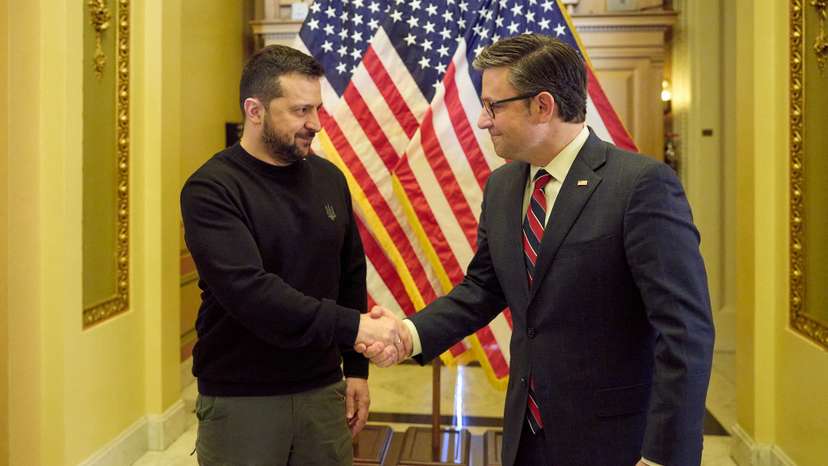 Ukrainian President Zelenskiy visits Washington D.C.