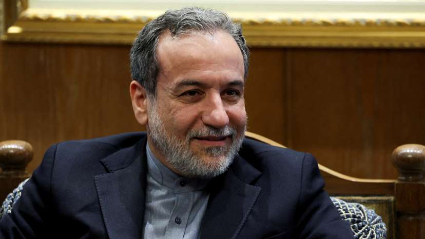 FILE PHOTO: Iranian Foreign Minister Abbas Araqchi meets with Lebanese Parliament Speaker Nabih Berri, in Beirut