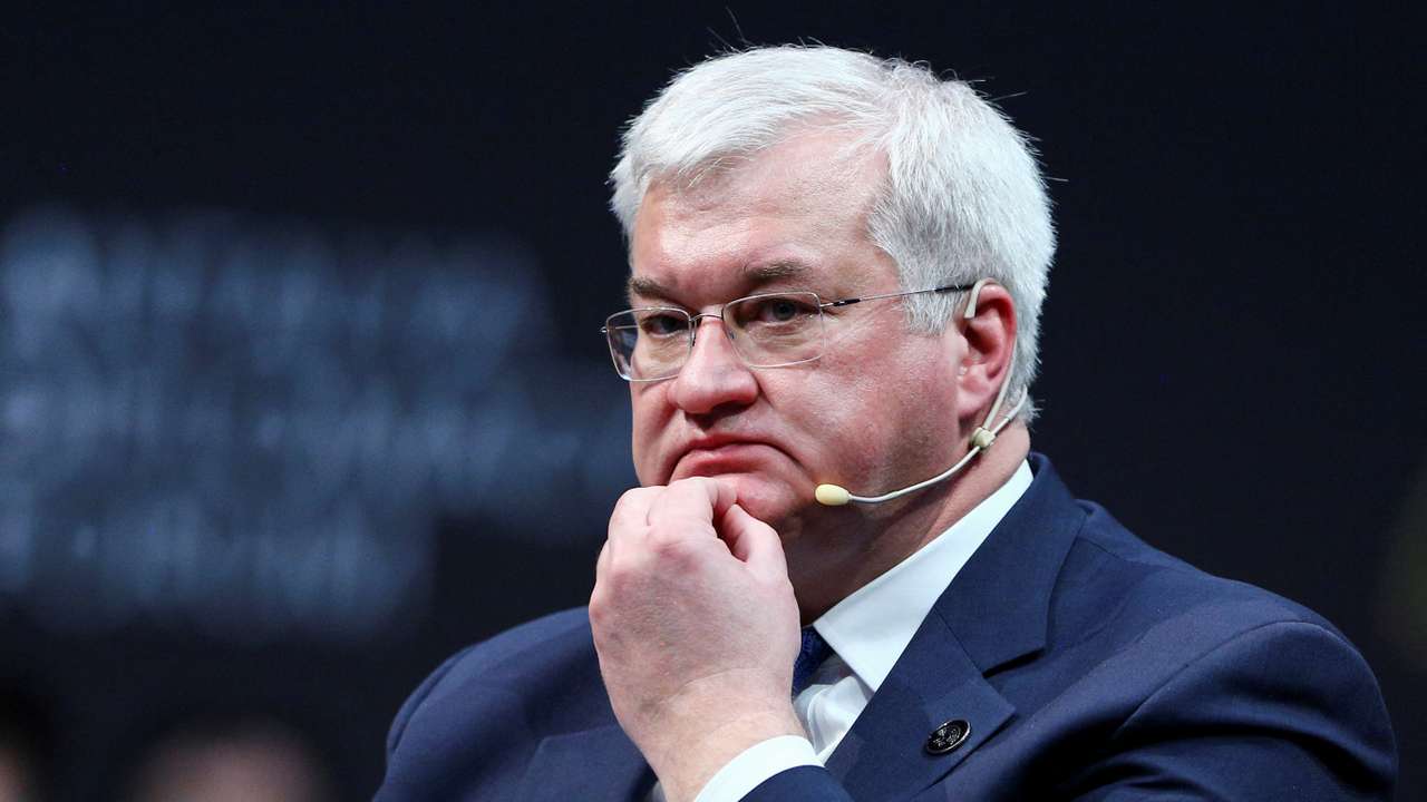 Ukrainian Foreign Minister Andrii Sybiha attends to the Antalya Diplomacy Forum in Antalya