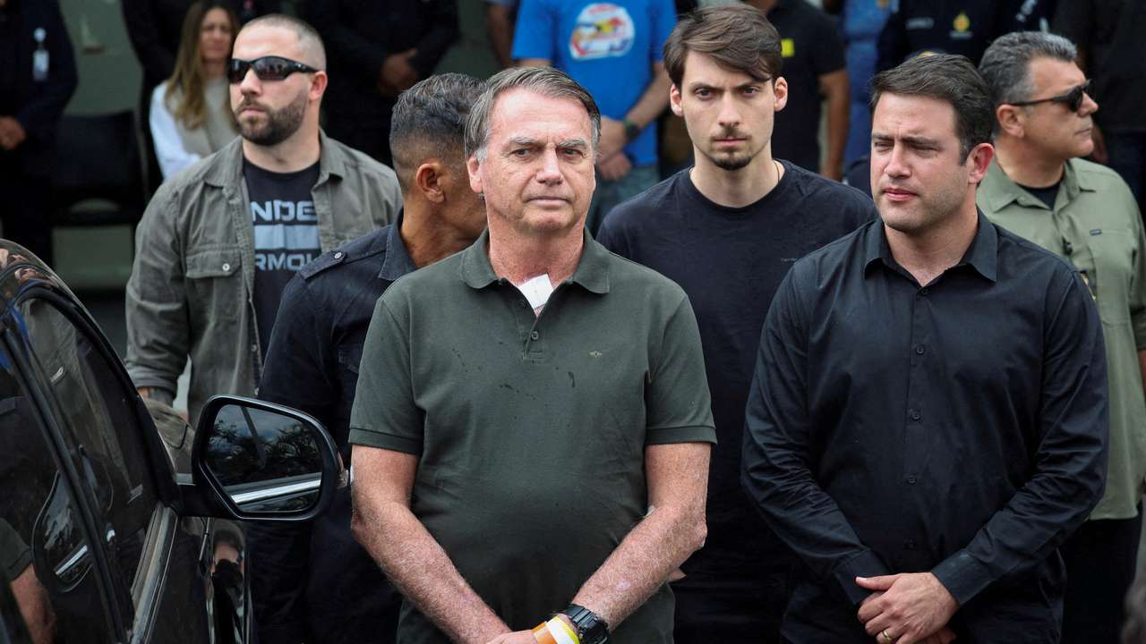 FILE PHOTO: Former Brazilian President Bolsonaro to undergo skin surgery, in Brasilia